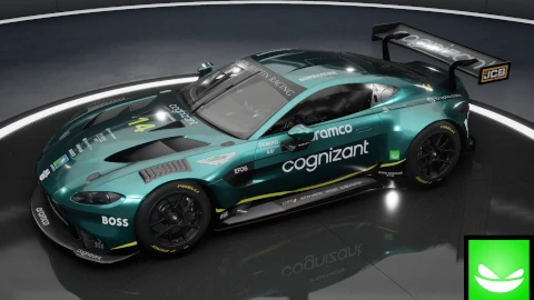Aston Martin F1 team 2023 - Aston Martin Vantage GT3 2019 | ACC | by Toxic Pixel Design