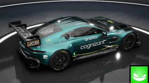 Aston Martin F1 team 2023 - Aston Martin Vantage GT3 2019 | ACC | by Toxic Pixel Design
