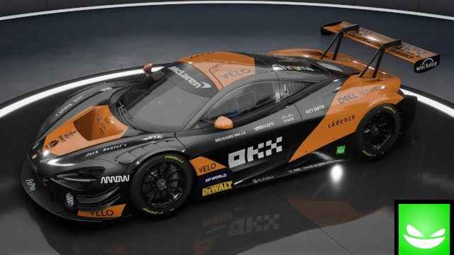 McLaren F1 team 2024 - McLaren 720S GT3 Evo