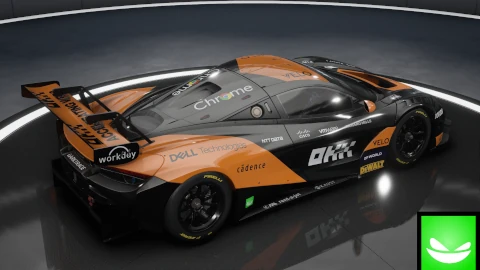 McLaren F1 team 2024 - McLaren 720S GT3 Evo | ACC | by Toxic Pixel Design
