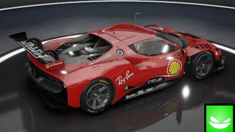 Ferrari F1 team 2023 - Ferrari 296 GT3 | ACC | by Toxic Pixel Design