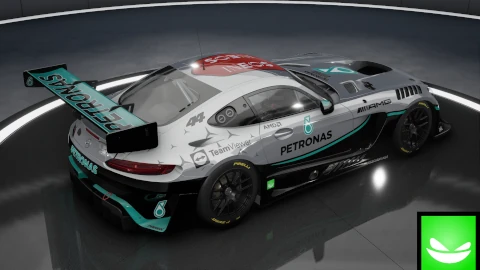 Mercedes F1 team 2022 - Mercedes AMG GT3 2020 | ACC | by Toxic Pixel Design