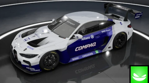 Williams F1 team 2001 - BMW M4 GT3 2022 | by Toxic Pixel Design