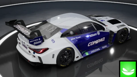 Williams F1 team 2001 - BMW M4 GT3 2022 | ACC | by Toxic Pixel Design