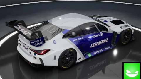 Williams F1 team 2001 - BMW M4 GT3 2022 | ACC | by Toxic Pixel Design