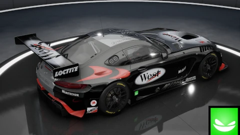 McLaren F1 team 1998 - Mercedes AMG GT3 2020 | ACC | by Toxic Pixel Design