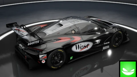 McLaren F1 team 1998 - McLaren 720S GT3 2019 | ACC | by Toxic Pixel Design