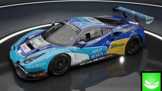 Benetton F1 team 1995 - Ferrari 488 GT3 Evo