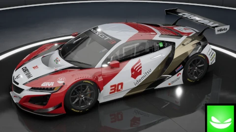 Honda MotoGP 2021 Idemitsu - Honda NSX GT3 Evo 2019 | ACC | by Toxic Pixel Design