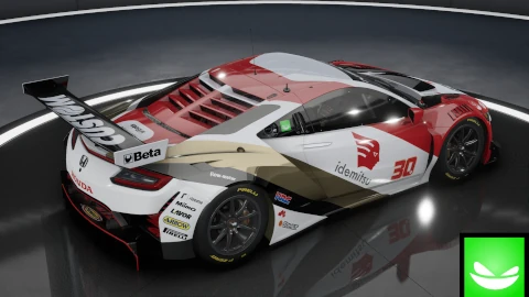 Honda MotoGP 2021 Idemitsu - Honda NSX GT3 Evo 2019 | ACC | by Toxic Pixel Design