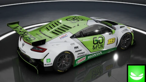 Honda MotoGP 2013 Go & Fun - Honda NSX GT3 Evo 2019 | ACC | by Toxic Pixel Design