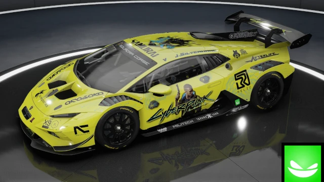 Cyberpunk 2077 - Lamborghini Huracàn ST Evo 2