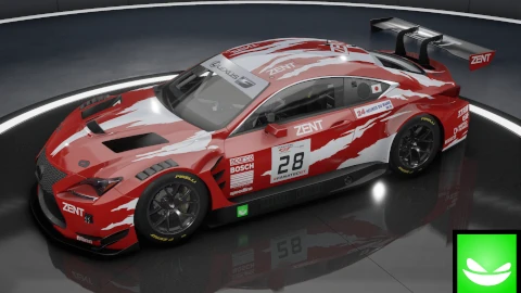 Toyota Le Mans 1998 - Lexus RC F GT3 2016 | ACC | by Toxic Pixel Design