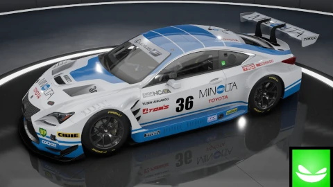 Toyota Le Mans 1988 Minolta - Lexus RC F GT3 2016 | ACC | by Toxic Pixel Design