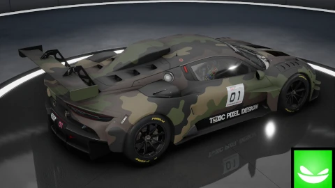 [ Camo ] - Maserati MC20 GT2 | ACC | by Toxic Pixel Design