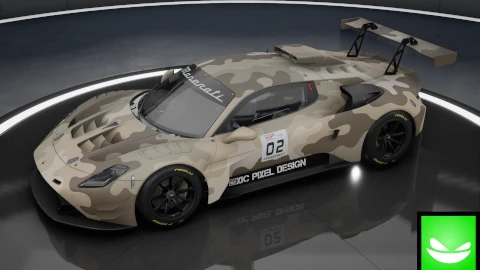 [ Camo ] - Maserati MC20 GT2 | ACC | by Toxic Pixel Design
