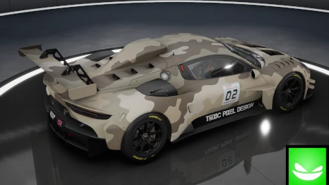 [ Camo ] - Maserati MC20 GT2 | ACC | by Toxic Pixel Design