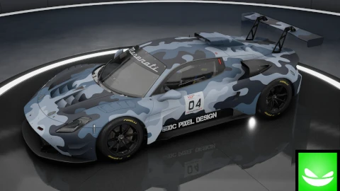 [ Camo ] - Maserati MC20 GT2 | ACC | by Toxic Pixel Design