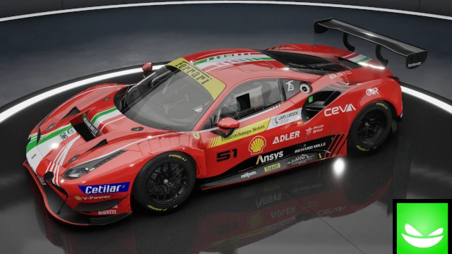 Ferrari WEC 2022 AF Corse - Ferrari 488 GT3 Evo